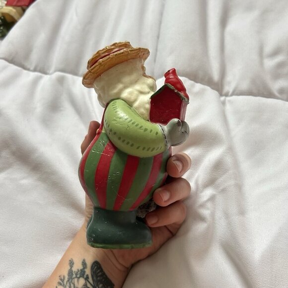 The White Barn Candle Co. Christmas Santa Candle 7" Holiday Cardinal Vintage 90s - Picture 9 of 10